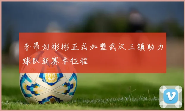 李昂刘彬彬正式加盟武汉三镇助力球队新赛季征程